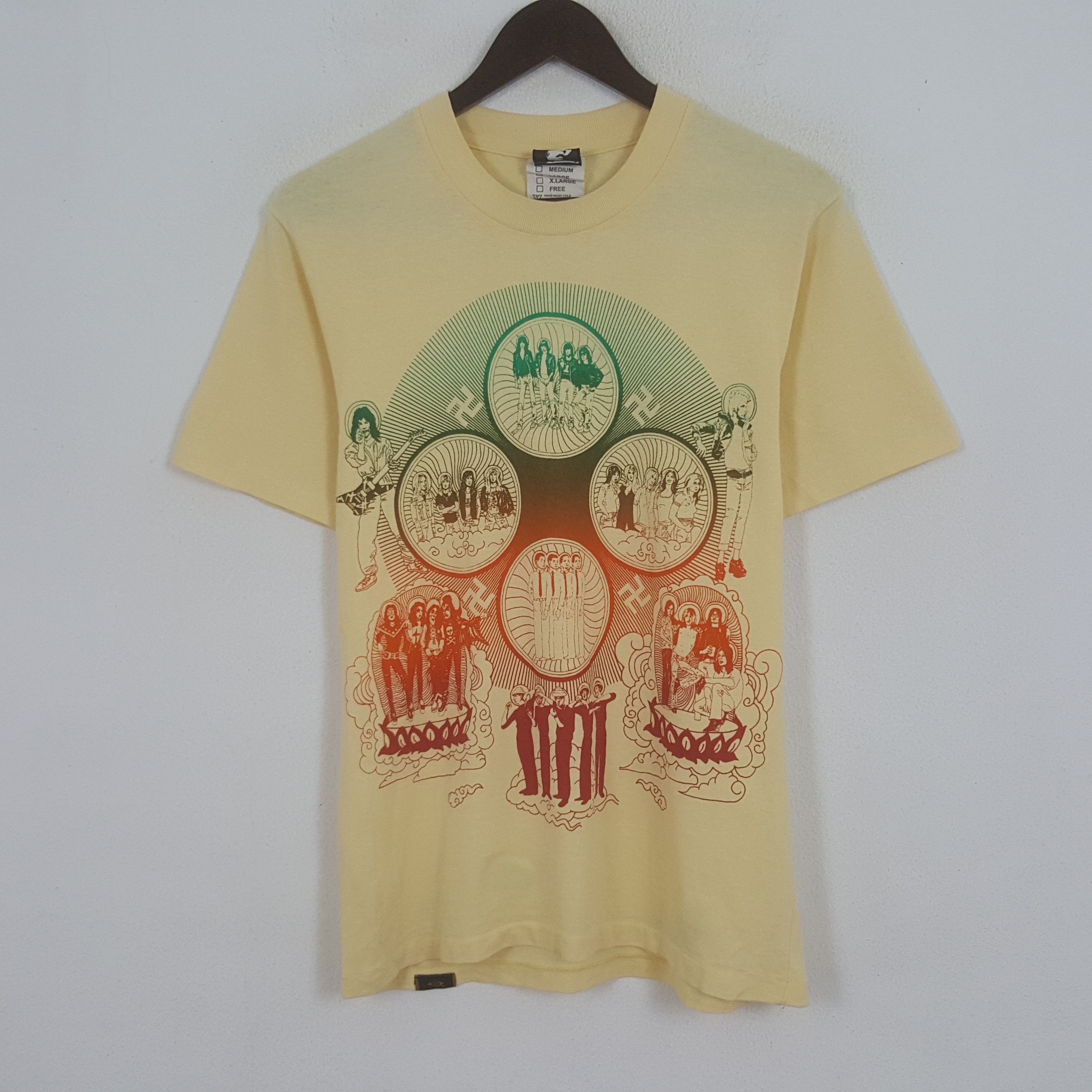 Hysteric Glamour Vintage Hysteric Glamour x Rock Band Tshirt Size US S / EU 44-46 / 1 - 1 Thumbnail