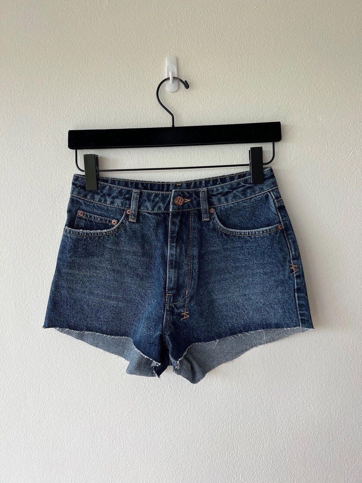Ksubi new Ksubi womens denim jean 26 small 8 mini blue shorts Size 26" / US 2 / IT 38 - 1 Thumbnail