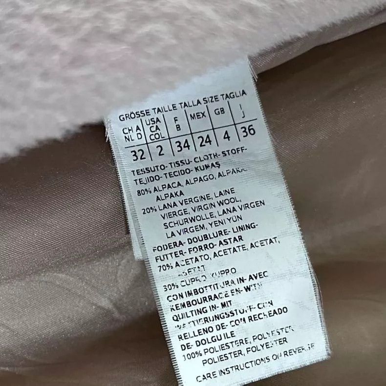 Max Mara Max Mara Pink mid-length coat Size M / US 6-8 / IT 42-44 - 5 Thumbnail