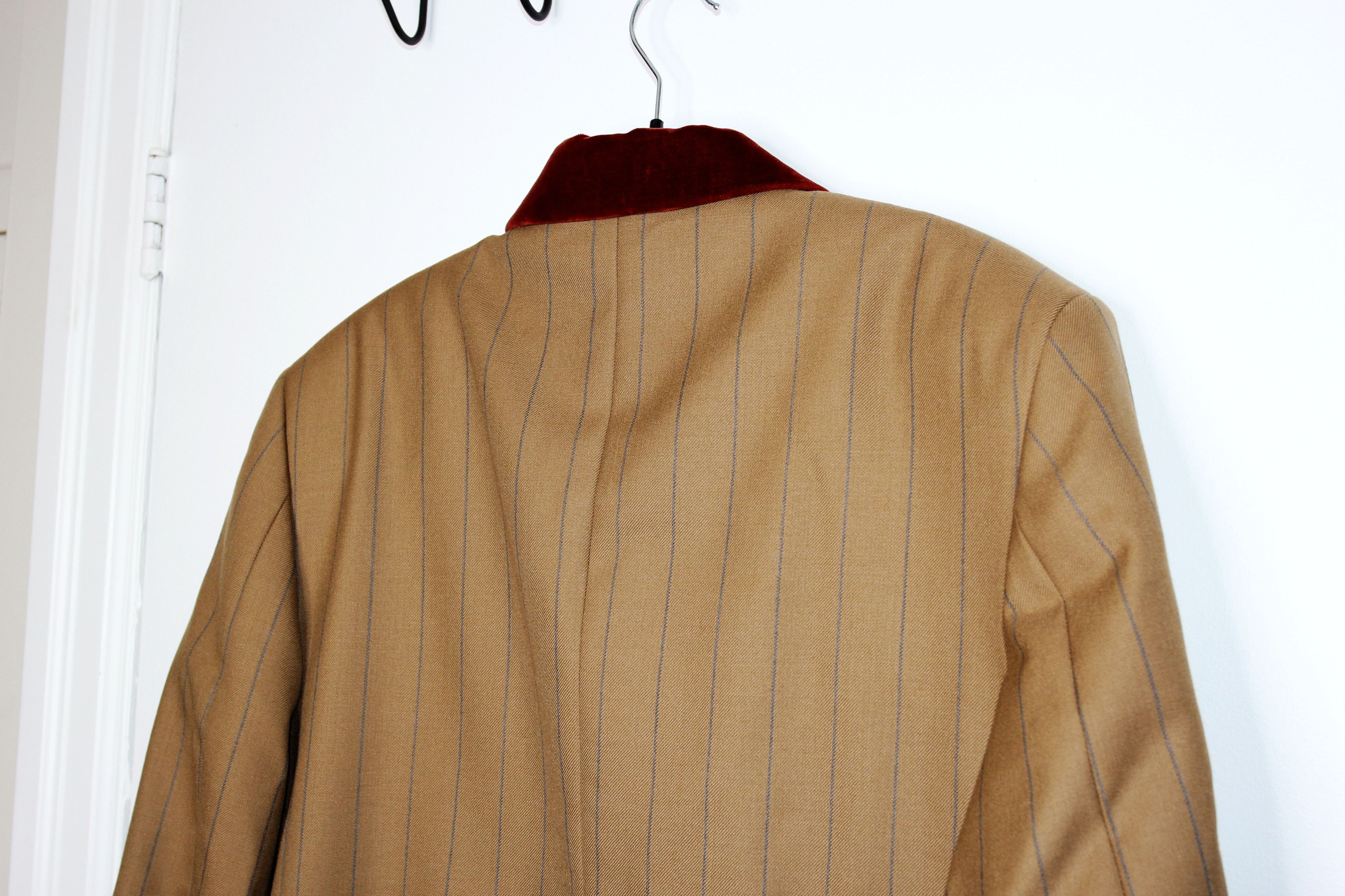Wales Bonner BNWT SS24 WALES BONNER PINSTRIPE WOOL HAILE JACKET 52 Size US L / EU 52-54 / 3 - 6 Thumbnail