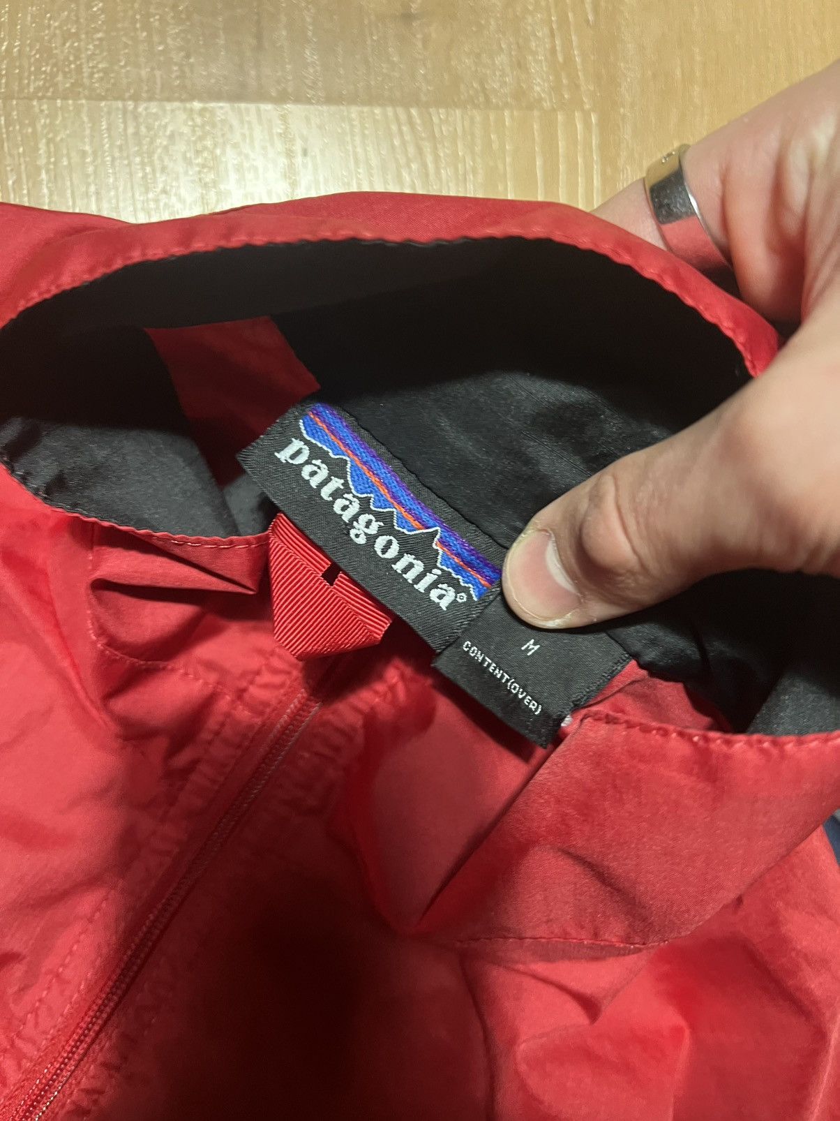 Patagonia Patagonia Lightweight Red Windbreaker Jacket Size M Size US M / EU 48-50 / 2 - 4 Thumbnail