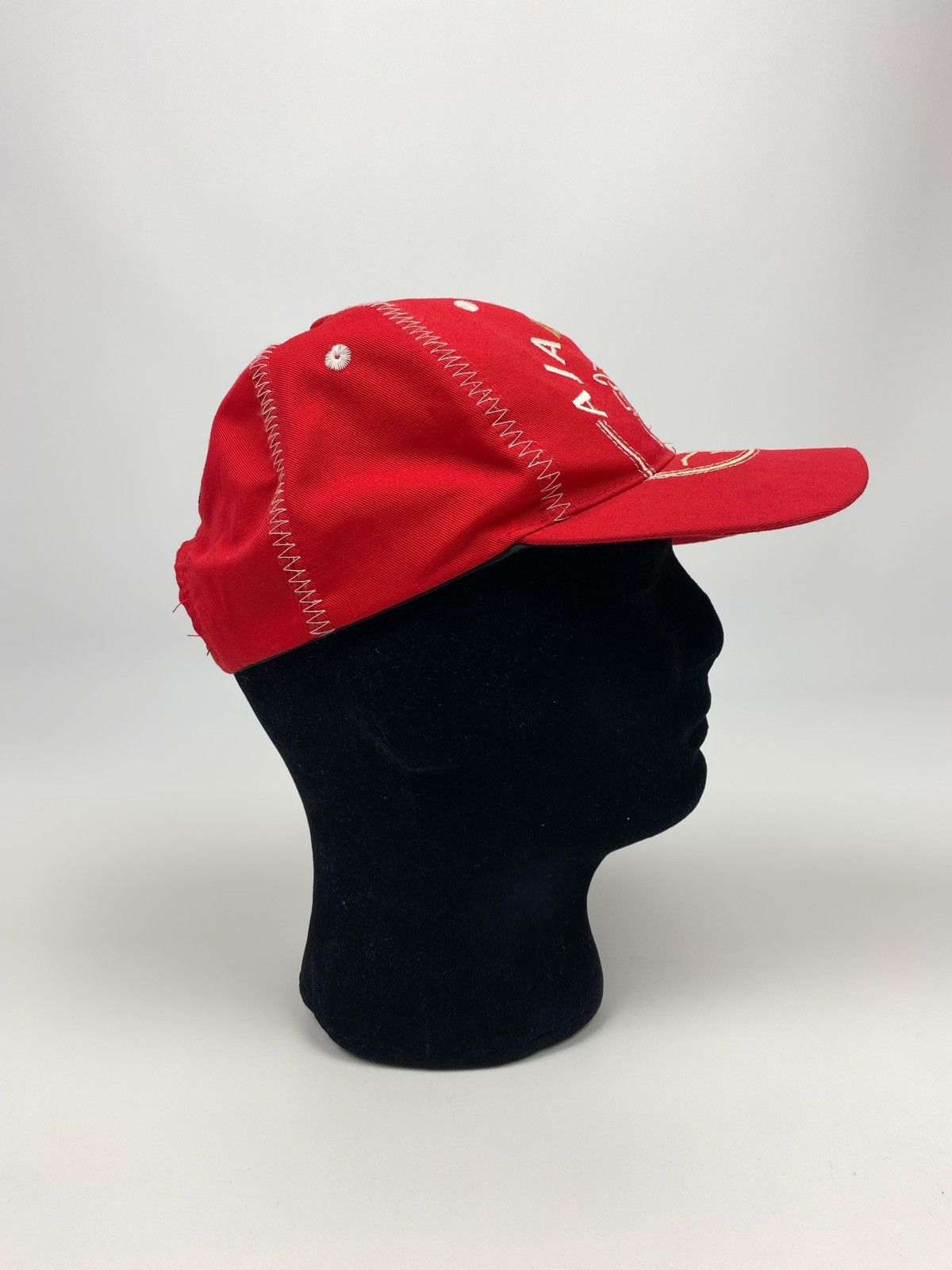 Umbro 1990s Vintage FC Ajax Amsterdam Logo Embroidery Cap in Small Size ONE SIZE - 9 Thumbnail