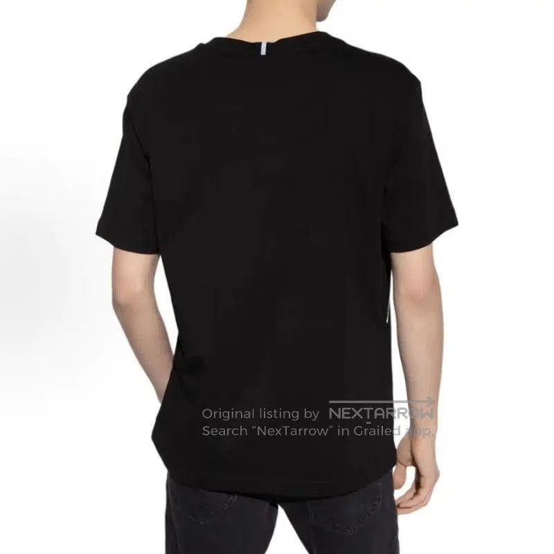 Alexander McQueen Alexander McQueen Black Cotton Graphic T-Shirt . Size US L / EU 52-54 / 3 - 4 Thumbnail