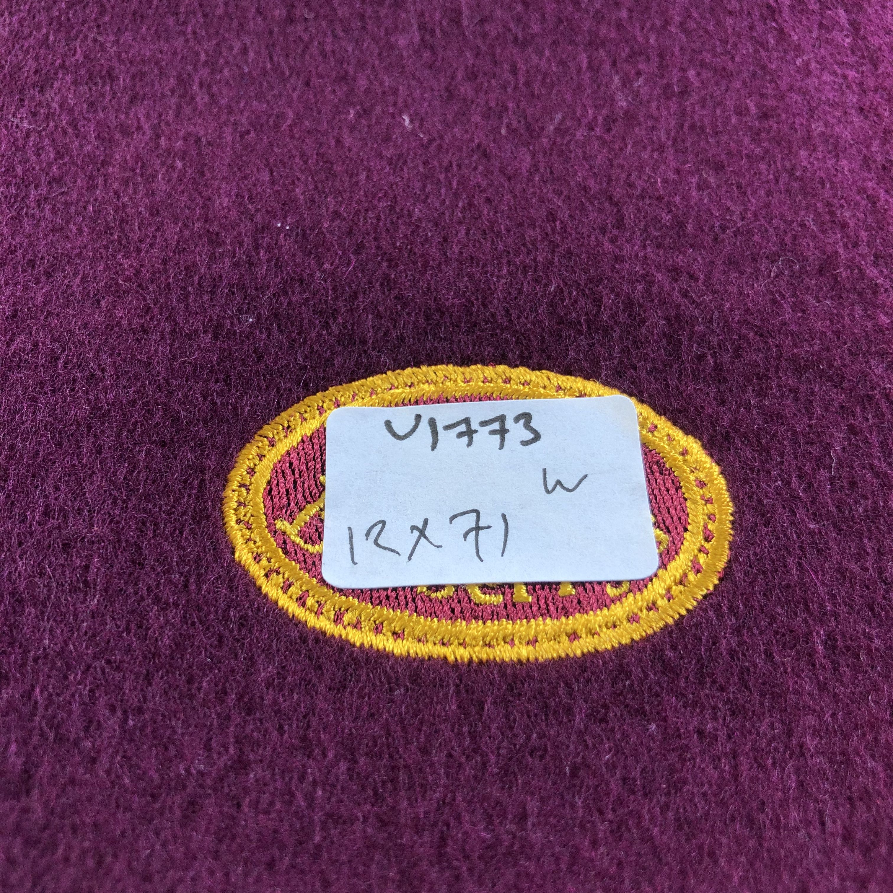 Burberry Burberrys Plain Wool Scarf Muffler V1773 Size ONE SIZE - 10 Thumbnail