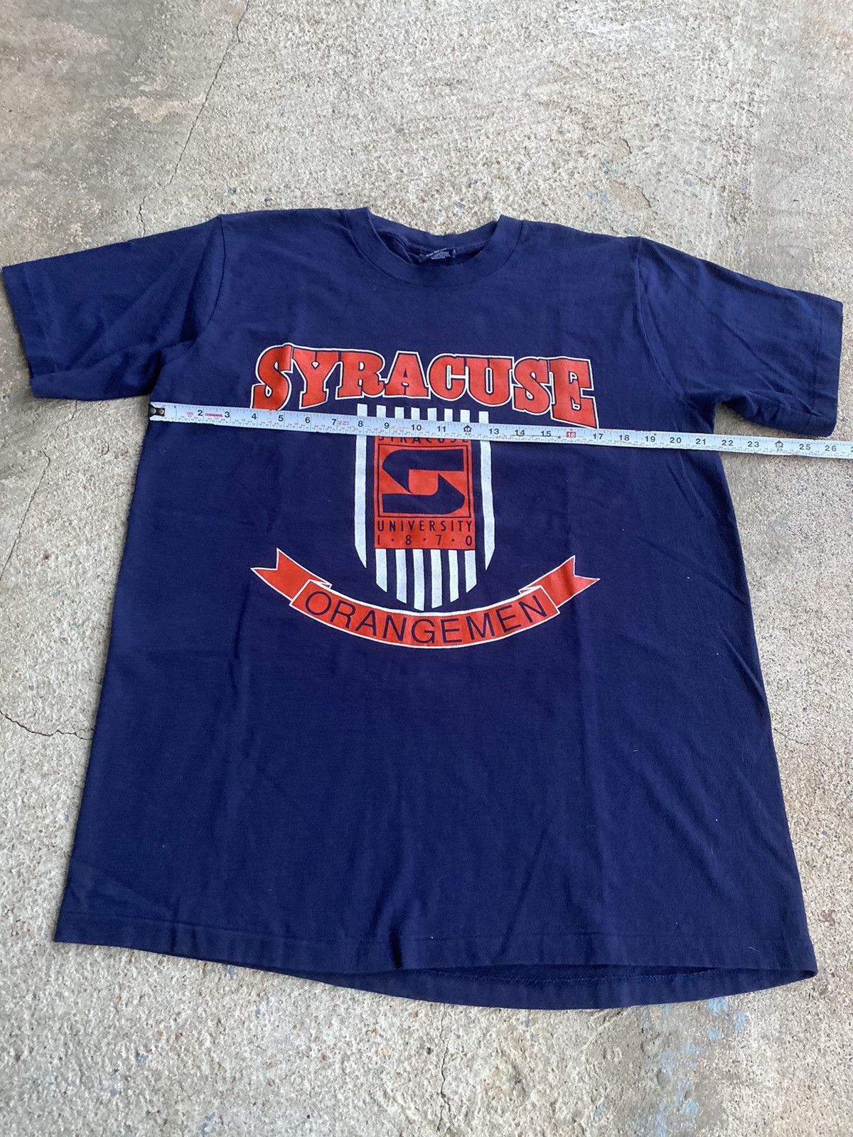 Vintage Vintage 90’s Syracuse Orangeman NCAA Shirt Size US L / EU 52-54 / 3 - 9 Thumbnail