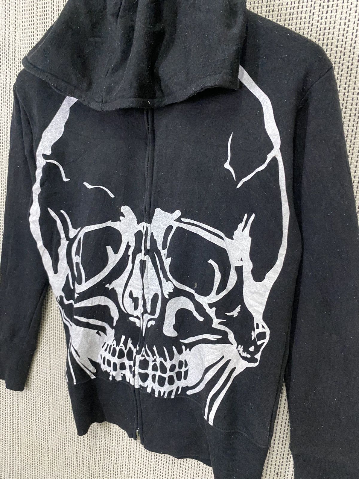 Japanese Brand × Seditionaries Glad news fullprinted skulls hoodie very rare Size US M / EU 48-50 / 2 - 4 Thumbnail