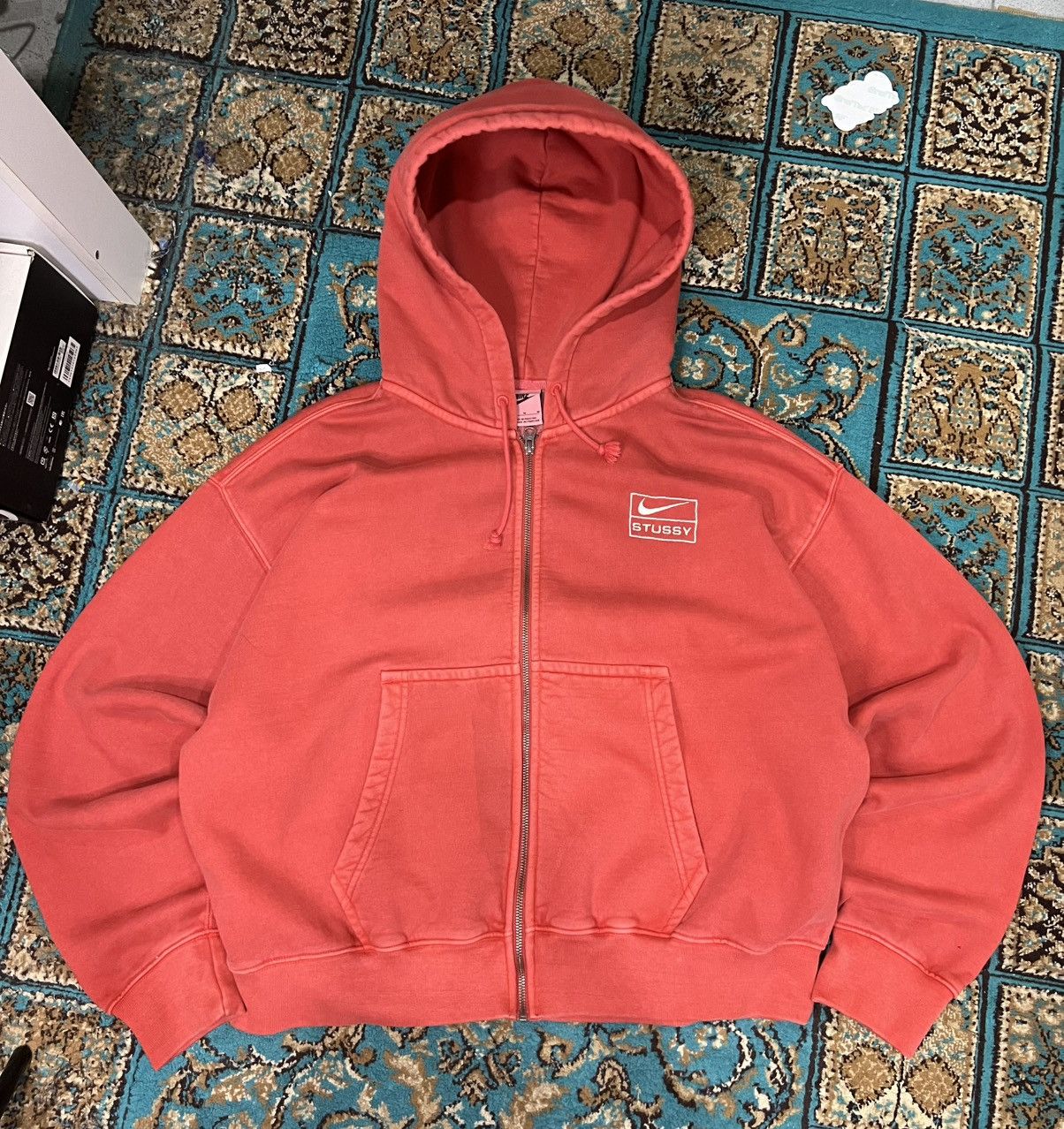 Nike × Stussy Stussy Nike Zip-Up Hoodie | Grailed