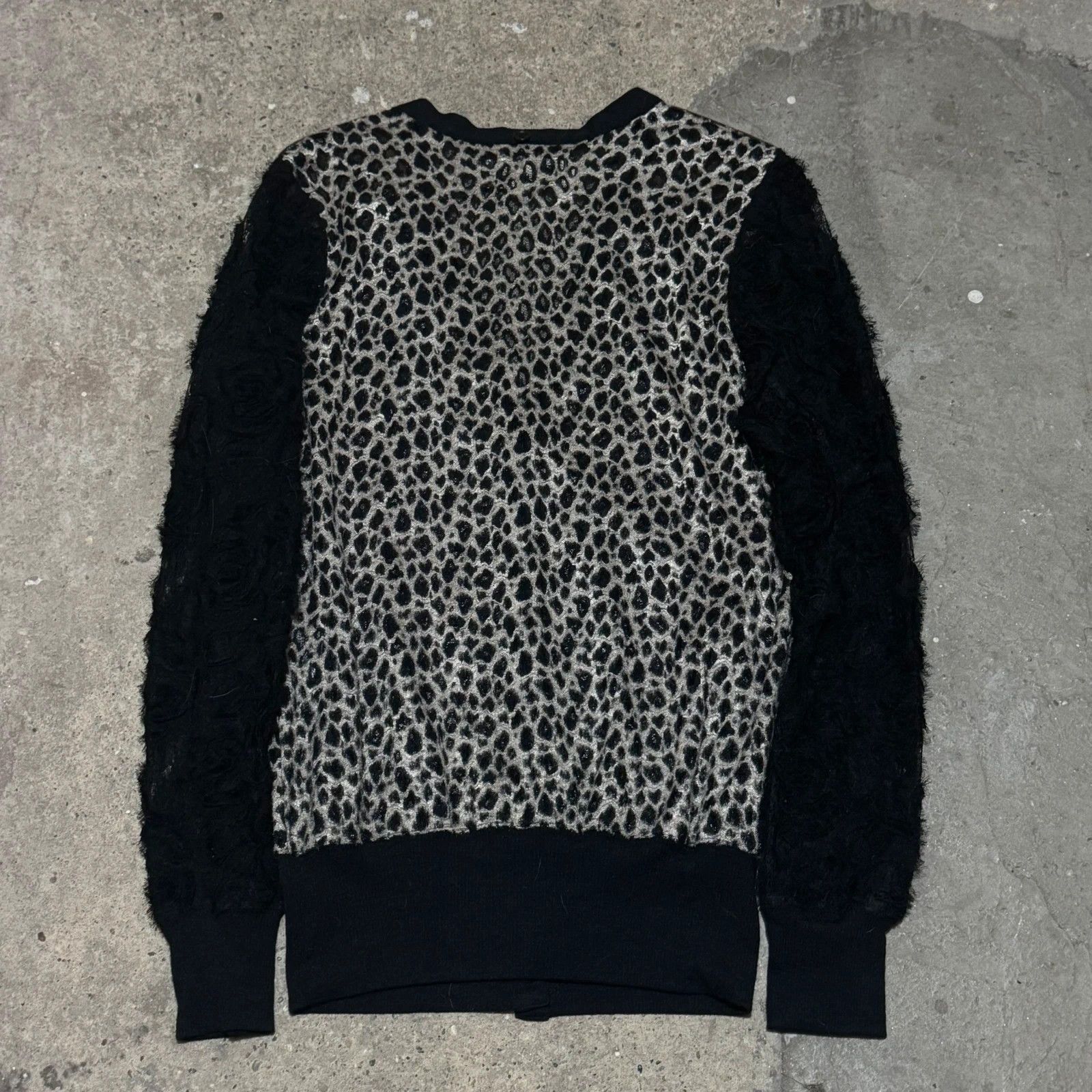 Share Spirit Homme Share spirit leopard cardigan Size US M / EU 48-50 / 2 - 5 Thumbnail