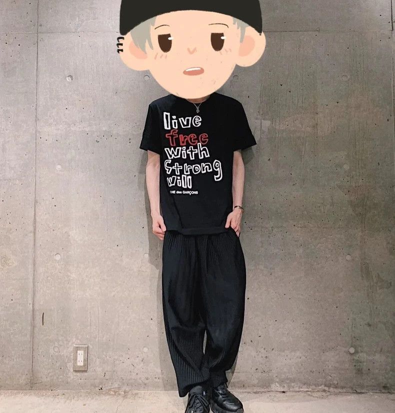 Comme des Garcons Comme Des Garcons Graffiti black T-shirt Size US S / EU 44-46 / 1 - 2 Thumbnail