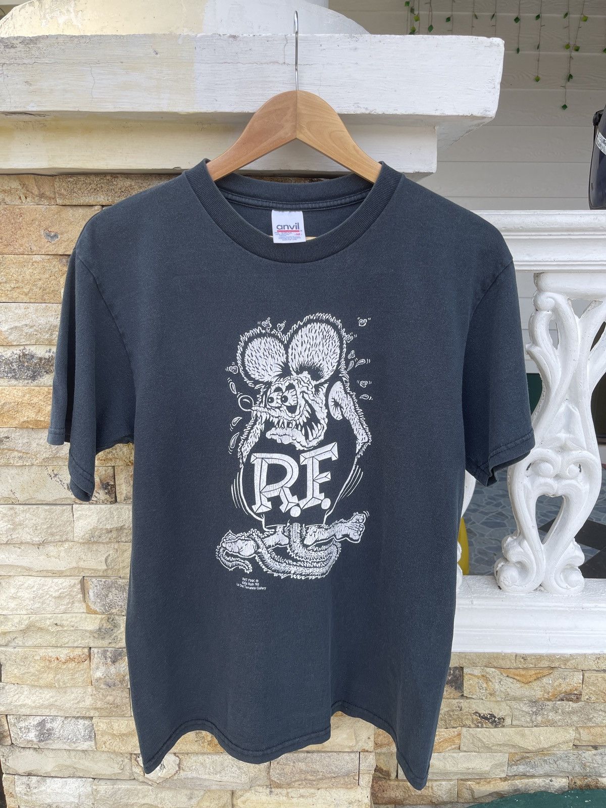 Vintage Last Drop🔥Rare🔥Vintage 90s Rat Fink Ed Roth Sun FadedT-Shirt Size US M / EU 48-50 / 2 - 2 Thumbnail