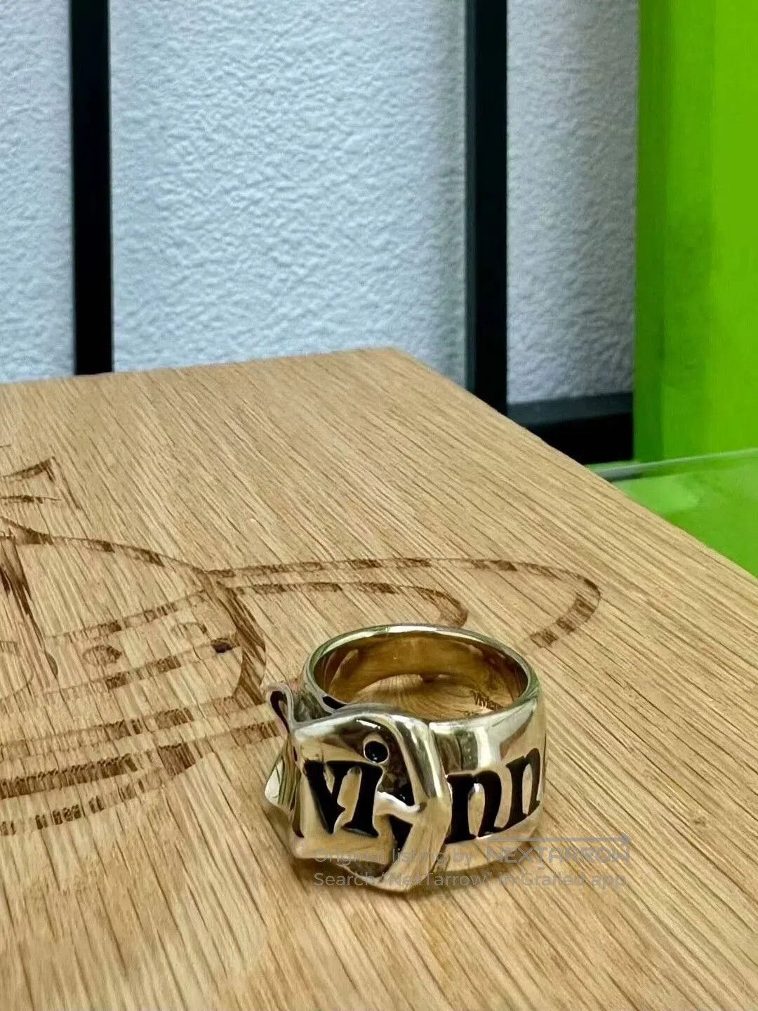Vivienne Westwood vivienne westwood gold saturn ring. Size ONE SIZE - 2 Thumbnail