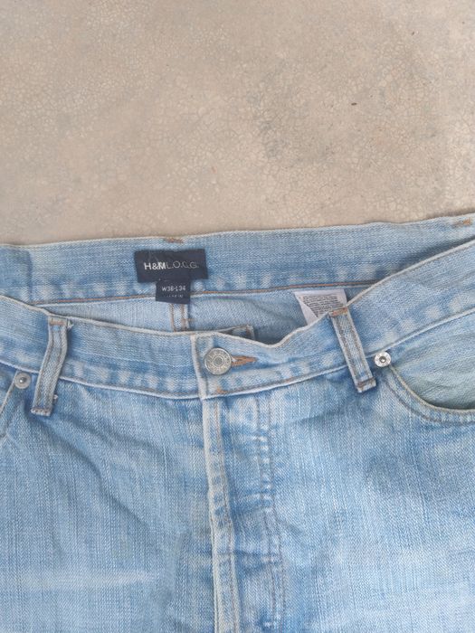 Vintage Vintage Distressed H&M L.O.G.G Flared Jeans 36x31 | Grailed