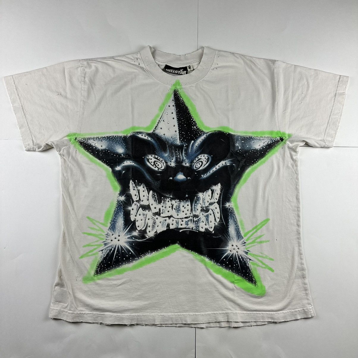 トップス hellstar Buy Hellstar Records Glitter Zip Up Hoodie 'White