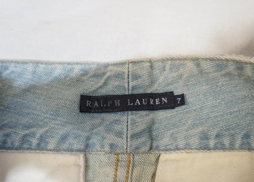 Vintage 00's 新品 Ralph Lauren デニムミニスカート Size US L / EU 52-54 / 3 - 3 Thumbnail