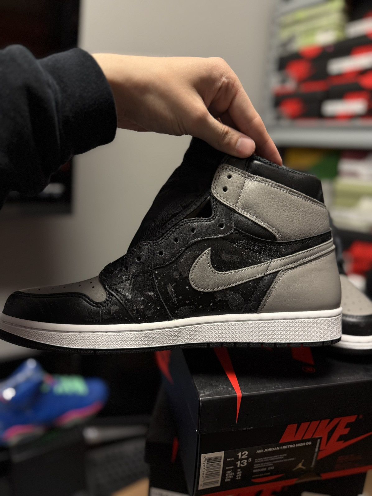 Jordan Brand × Nike Jordan 1 High Shadow 2017 OG Size 12 (NEW) Size US 12 / EU 45 - 8 Thumbnail