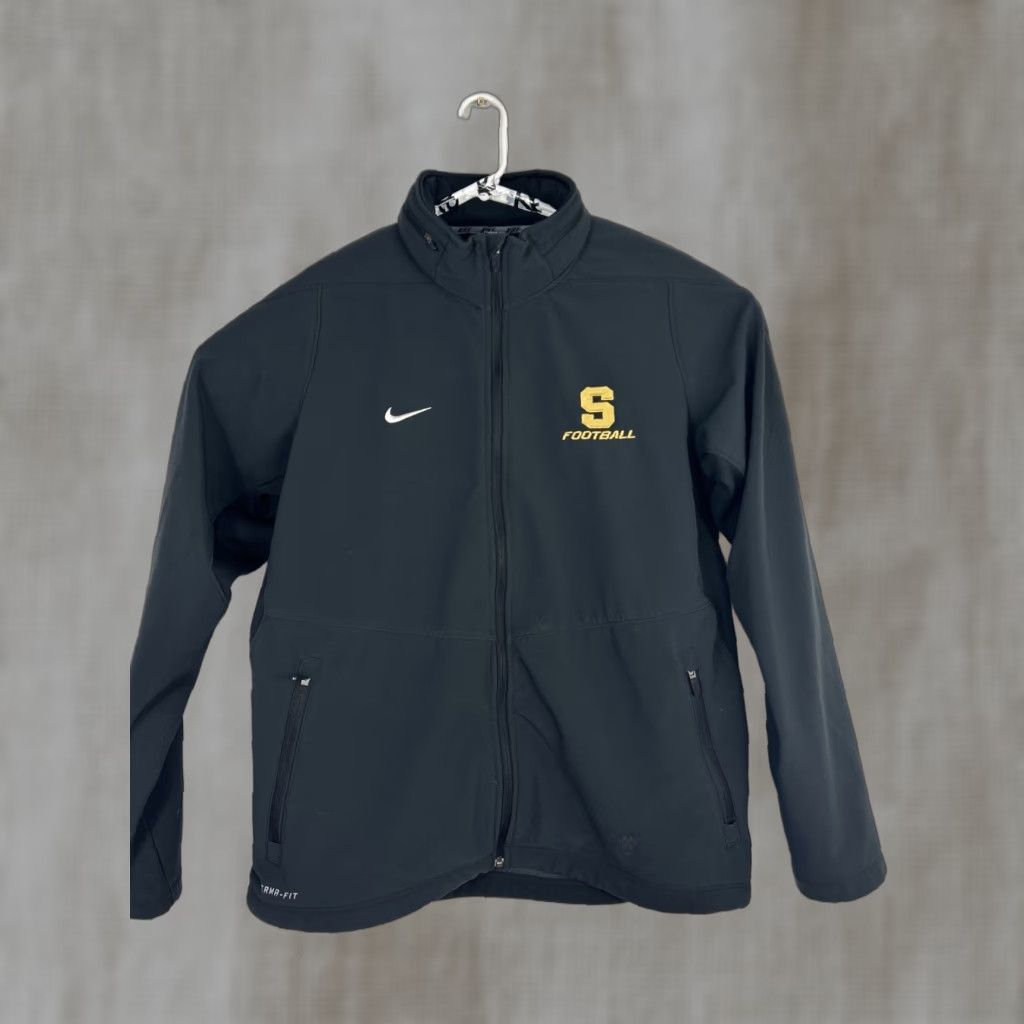 Nike Nike Men’s Therma-Fit Sphere Hybrid Jacket XL Black Embroidered Jacket Mens Therma Nike Sphere Hybrid Size US XL / EU 56 / 4 - 1 Thumbnail