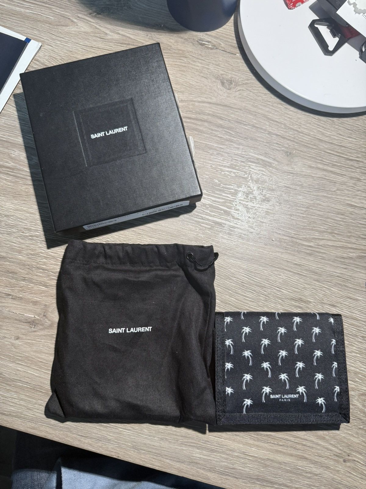 Yves Saint Laurent Ysl saint laurent Velcro wallet Size ONE SIZE - 2 Thumbnail