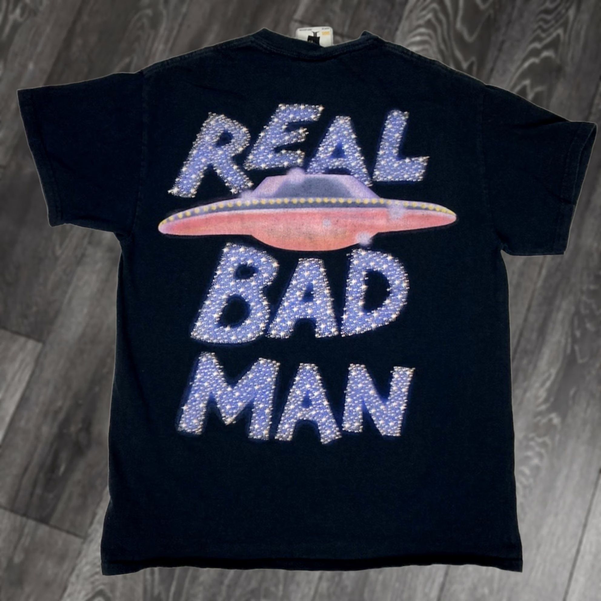 Real Bad Man Real Bad Man T-Shirt Men Small Black Graphic Print 2020-2029 Streetwear Size US S / EU 44-46 / 1 - 1 Thumbnail
