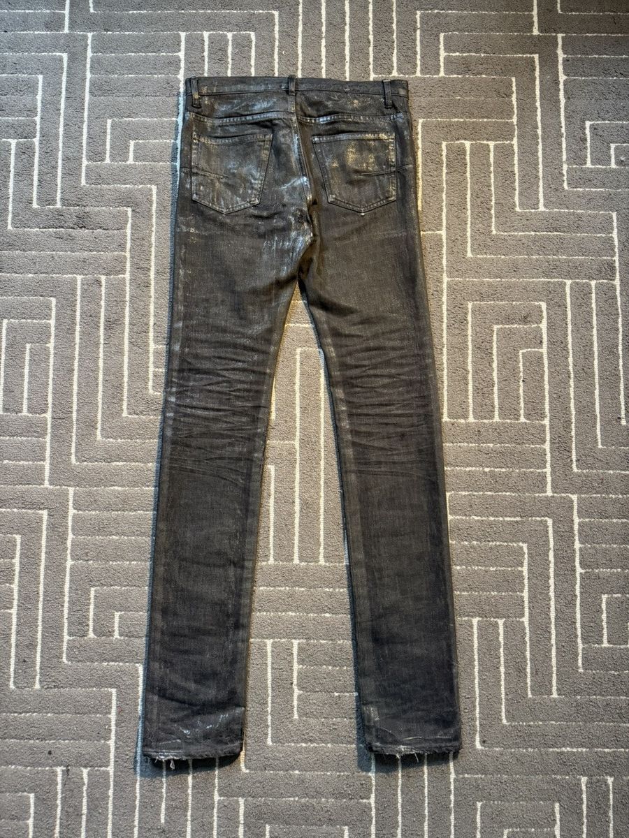 Dior AW07 Dior Luster Waxed Denim Size US 30 / EU 46 - 2 Thumbnail