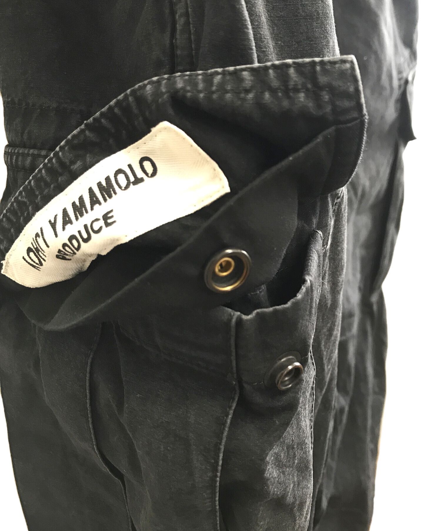 Yohji Yamamoto Yohji Yamamoto Pour Homme HV-P09-003 Cargo Pants Size US 33 - 6 Thumbnail