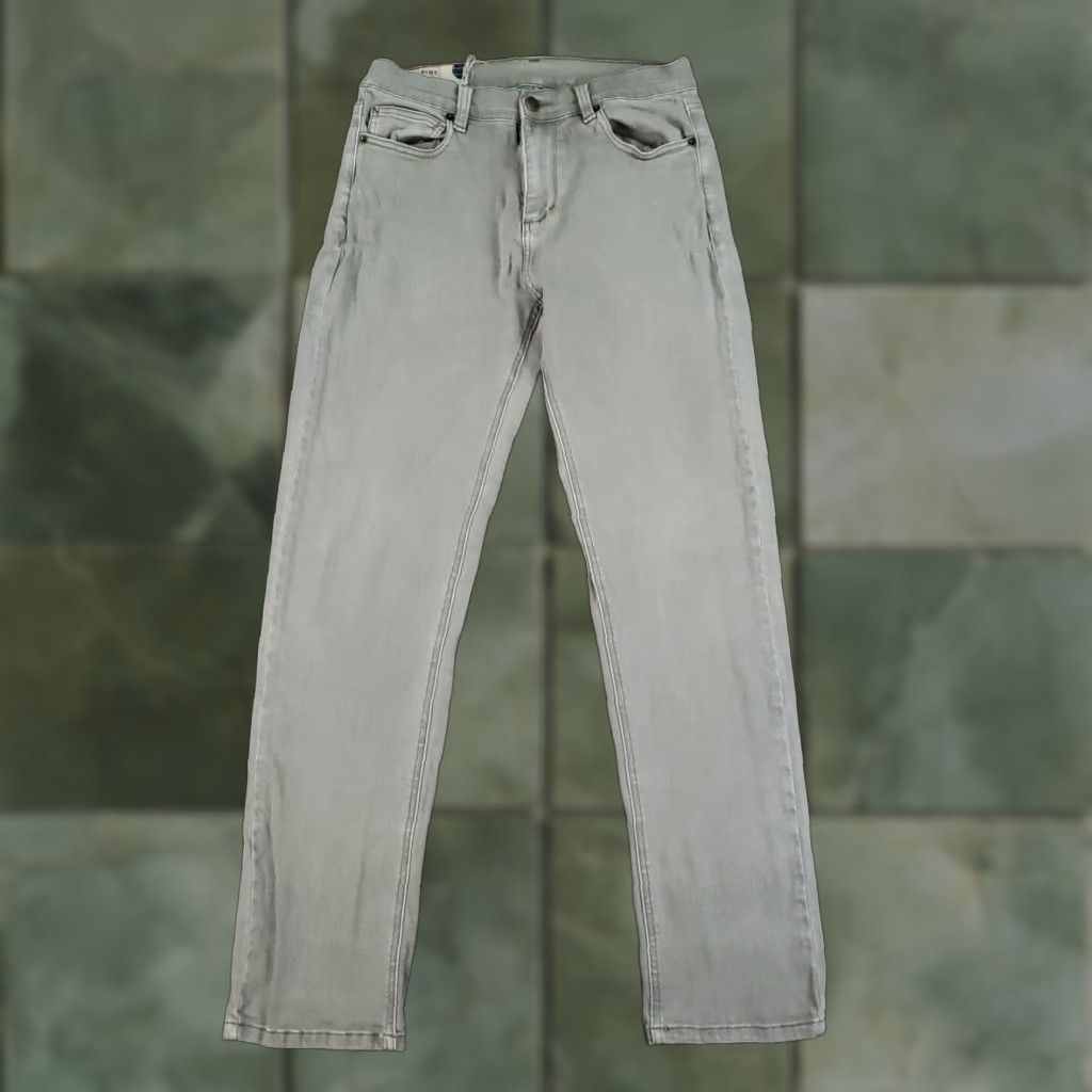 Marine Layer Marine Layer Jeans Mens 29x30 Green Slim Straight Stretch Cotton Size US 29 - 1 Thumbnail