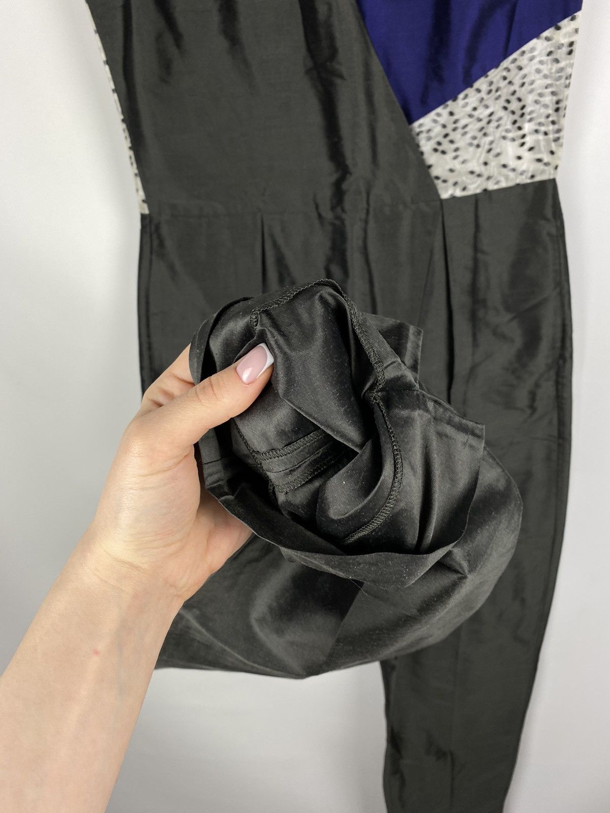 Damir Doma BNWT! Damir Doma ladies silk jumpuit overall size 40 / L Size 27" / US 4 / IT 40 - 12 Thumbnail