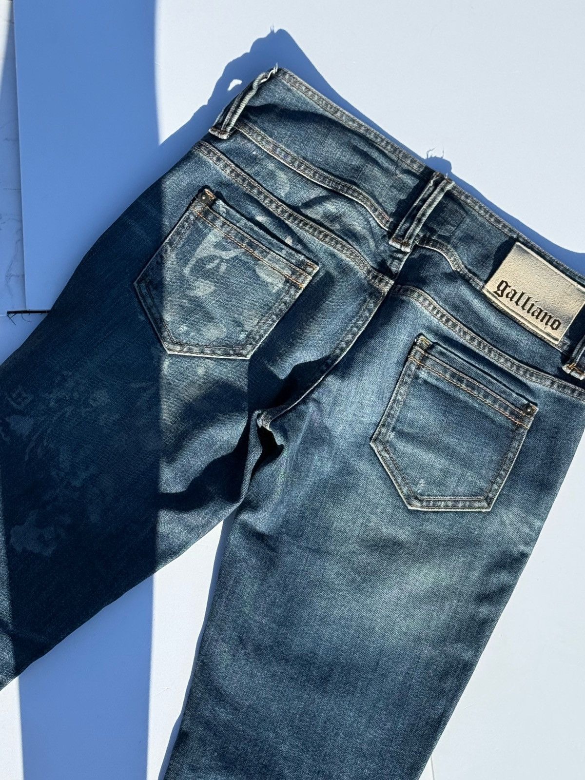 John Galliano Vintage jeans Galliano Size 27" / US 4 / IT 40 - 18 Thumbnail