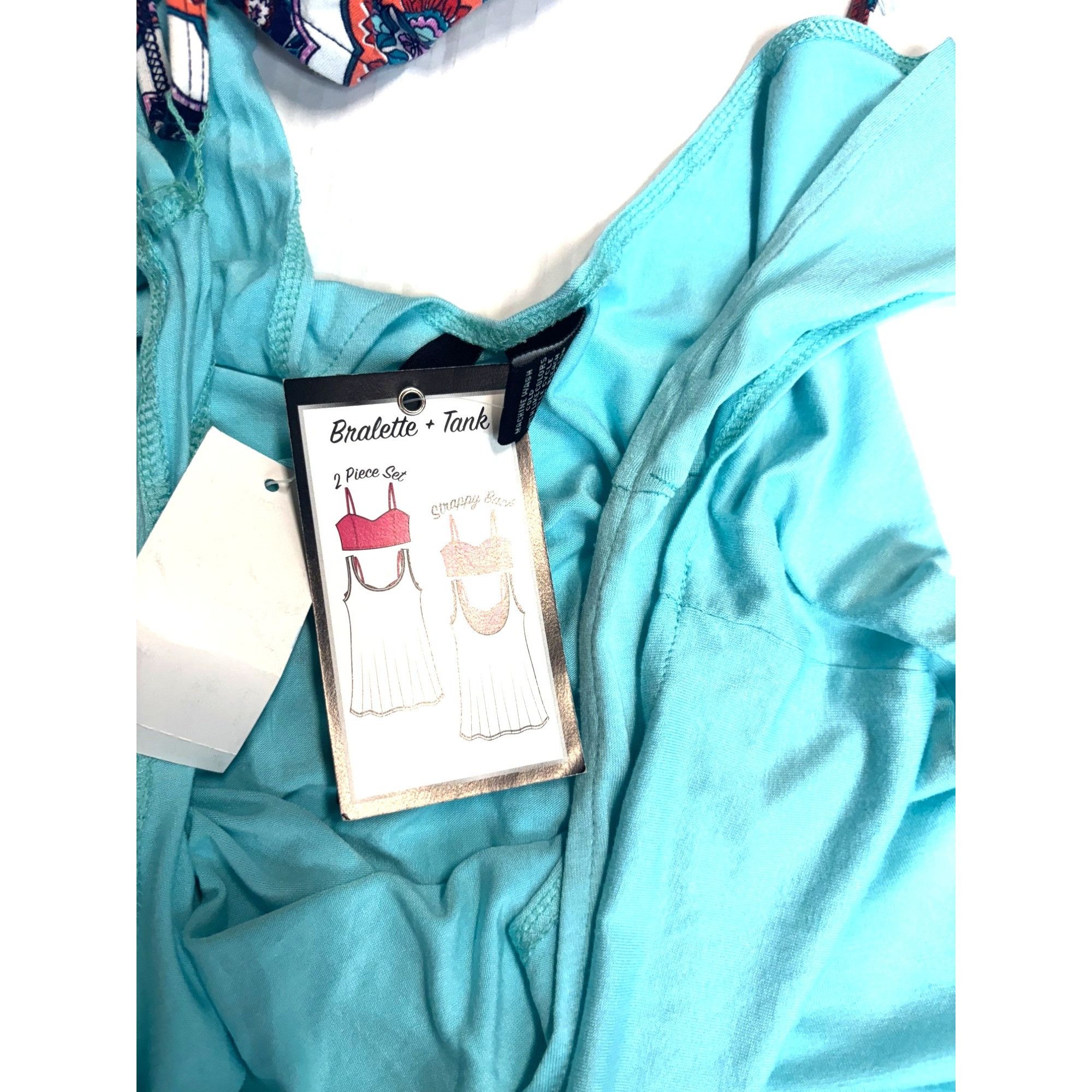 Other Ultra Flirt Juniors' Layered-look Tank Top and Bralette Comb Size XL / US 12-14 / IT 48-50 - 9 Thumbnail