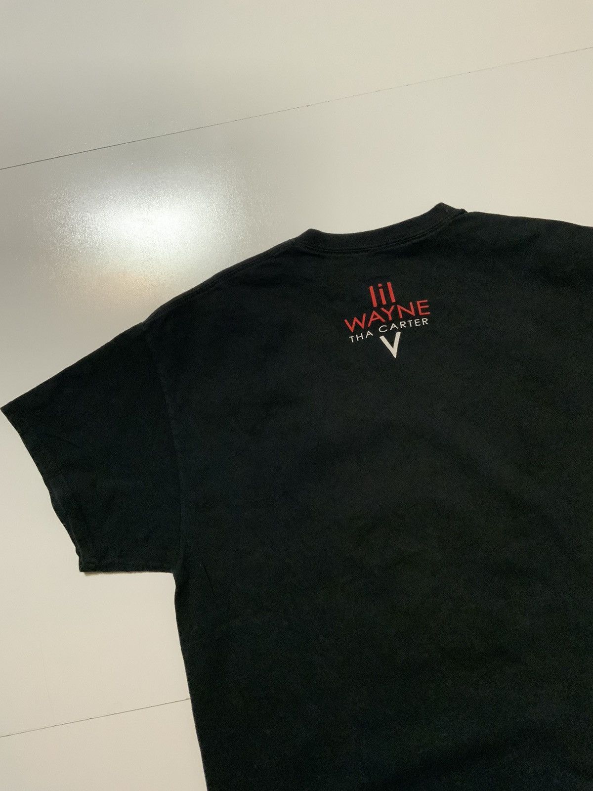 Lil Wayne × Rap Tees Lil Wayne Tha Carter V 2018 Goat Album Merch Promo T-Shirt Size US XL / EU 56 / 4 - 4 Thumbnail