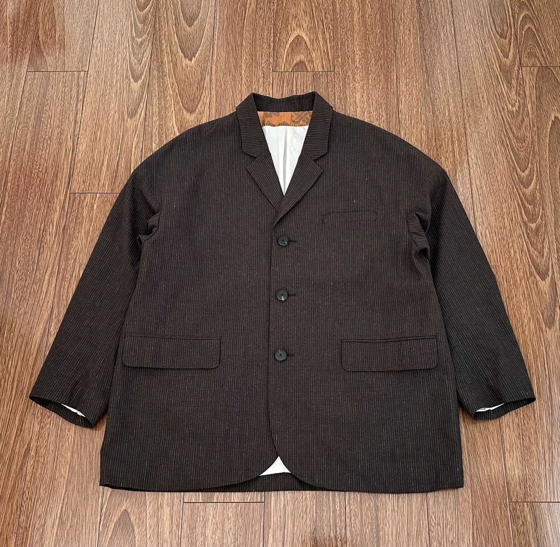 Visvim visvim hammons jkt santome wool blend jacket Size US S / EU 44-46 / 1 - 1 Thumbnail