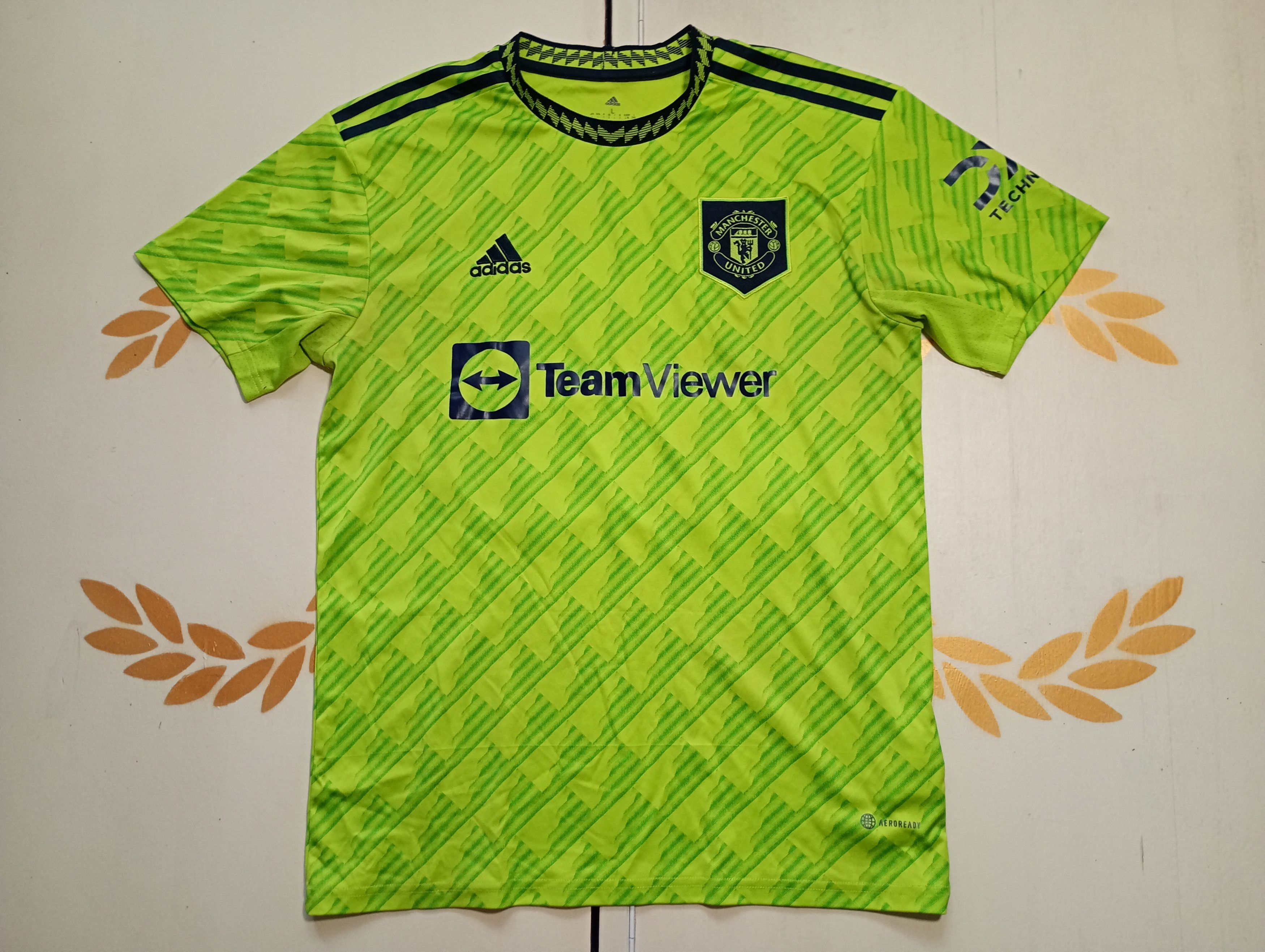 Adidas Adidas Manchester United Third Jersey 25 Sancho 2022-2023 Size US L / EU 52-54 / 3 - 3 Thumbnail