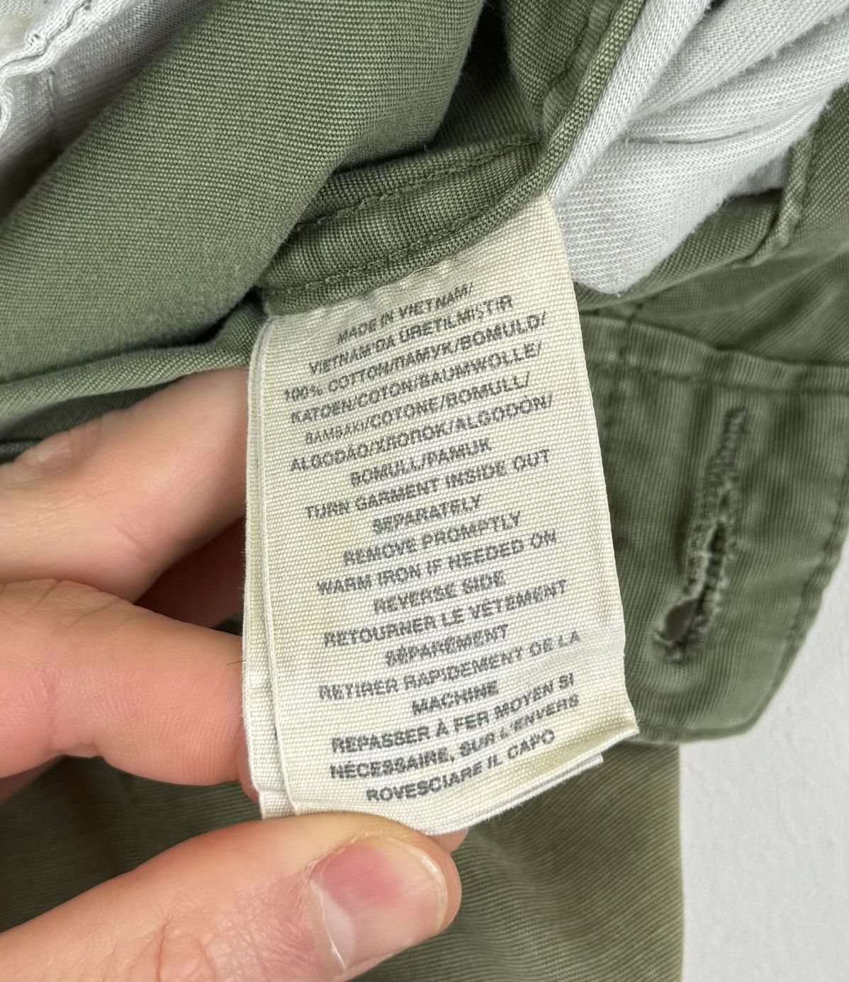 Denim & Supply Ralph Lauren Denim & Supply Ralph Lauren Cargo Pants Khaki Green US Army Size US 33 - 18 Thumbnail