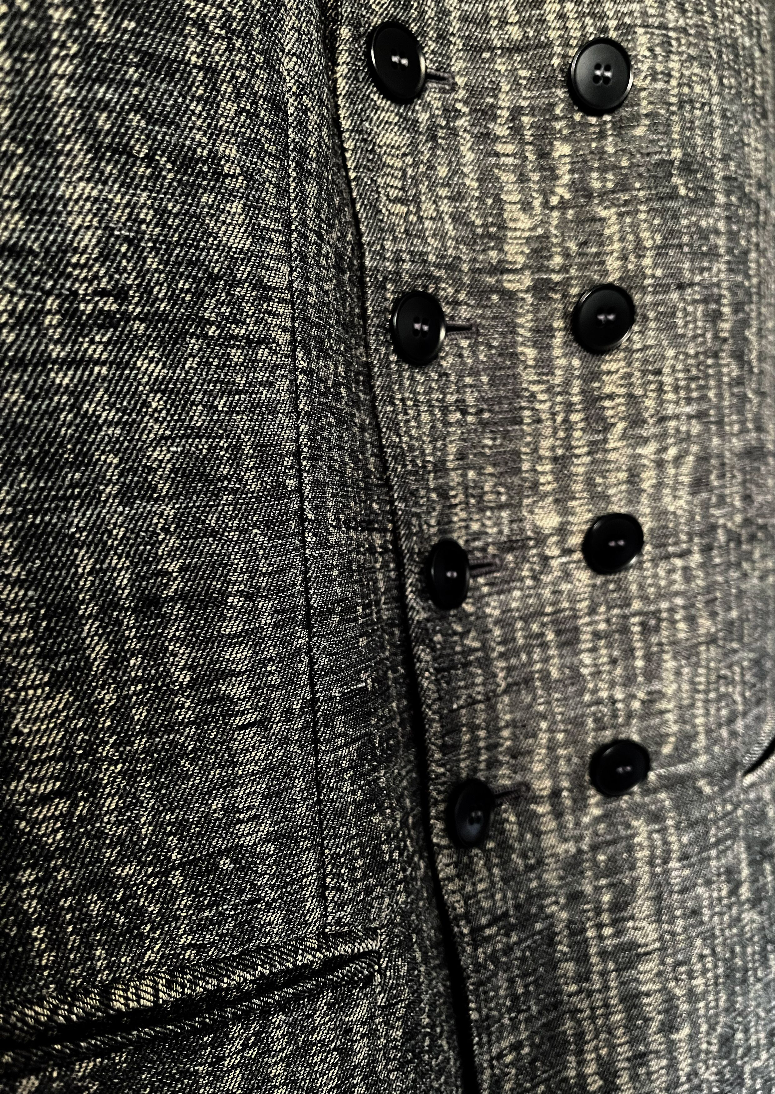 John Varvatos JOHN VARVATOS GREY BLAZER / JACKET Size US M / EU 48-50 / 2 - 6 Thumbnail