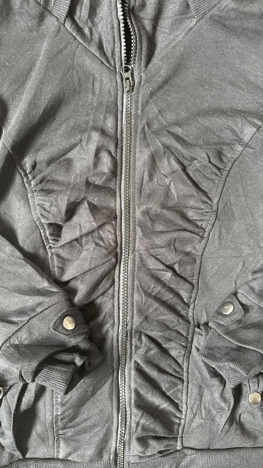 Japanese Brand HEALTY KAREN ZIPPED HOODIE LIKE HYSTERIC GLAMOUR Size US S / EU 44-46 / 1 - 2 Thumbnail