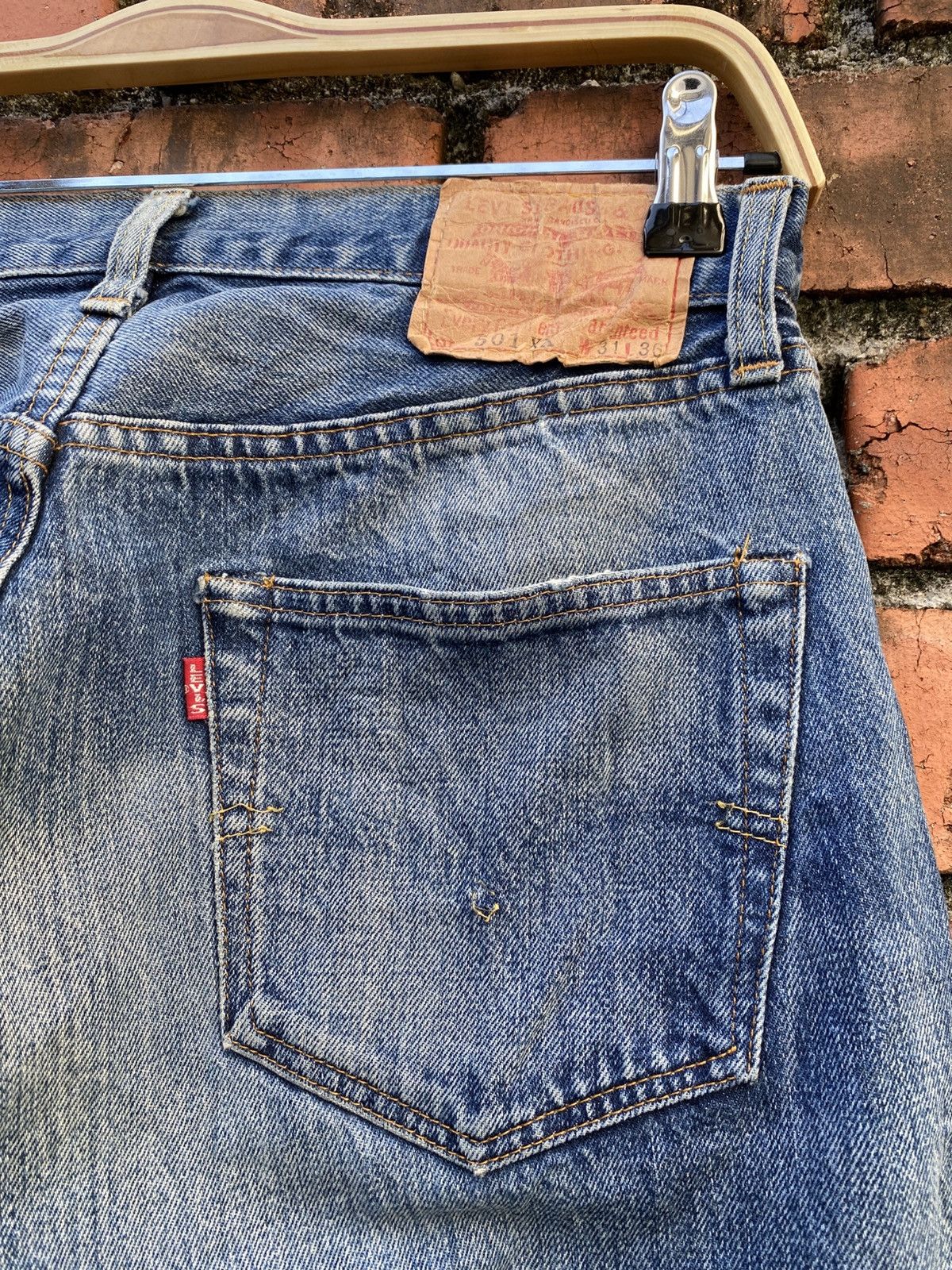 Levi's Vintage Clothing W30x33 Vintage levi's 501xx redline big E made in USA Size US 30 / EU 46 - 3 Thumbnail