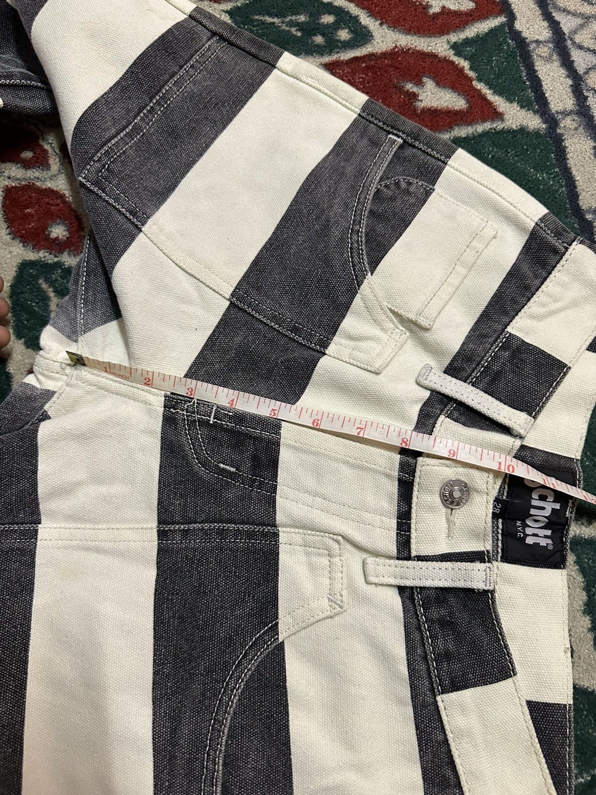 Avirex × Schott 1990 - Schott Bros NY Denim Prisoner Pant Size US 28 / EU 44 - 12 Thumbnail