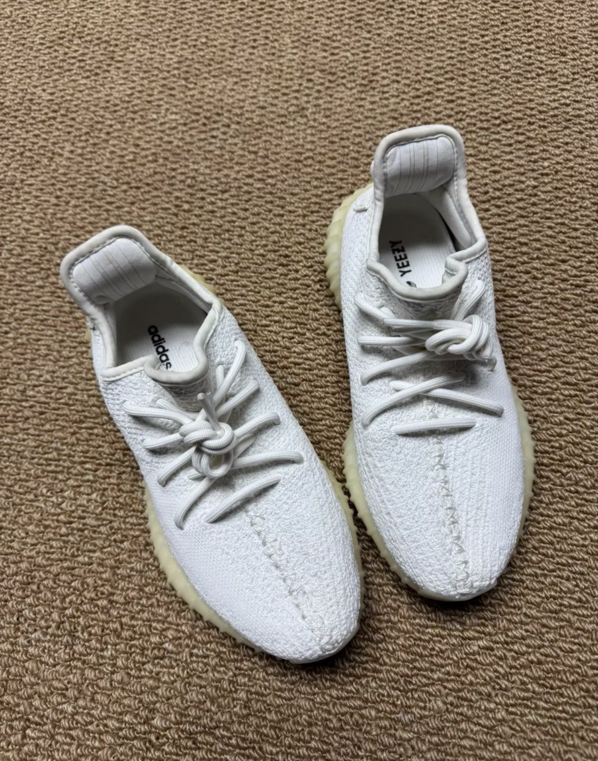 Adidas Adidas Yeezy 350, Cream White K37 Size US 8.5 / IT 38.5 - 8 Thumbnail