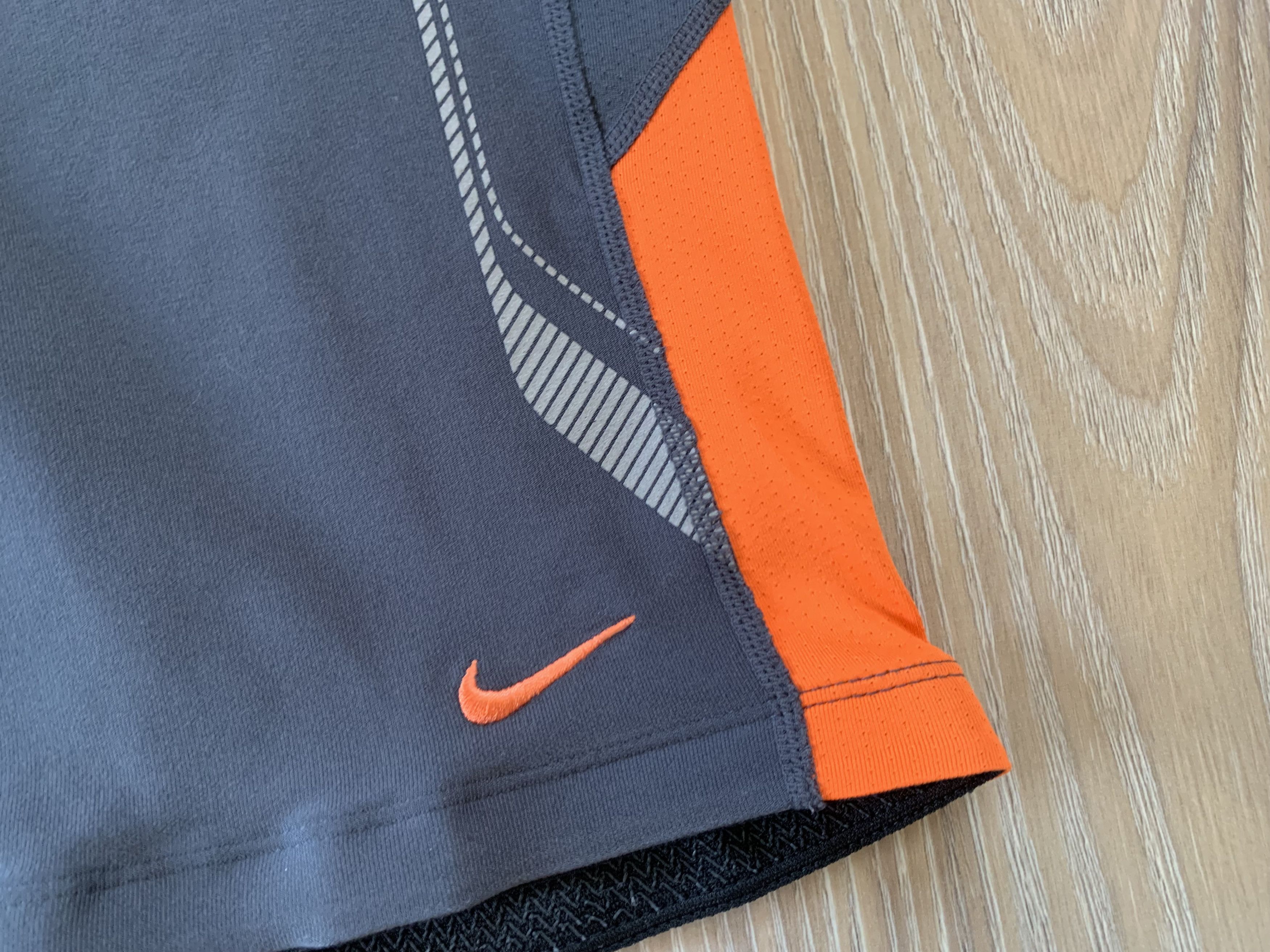 Nike Nike Mens Vintage Grey Running Shorts Size 31" - 5 Thumbnail