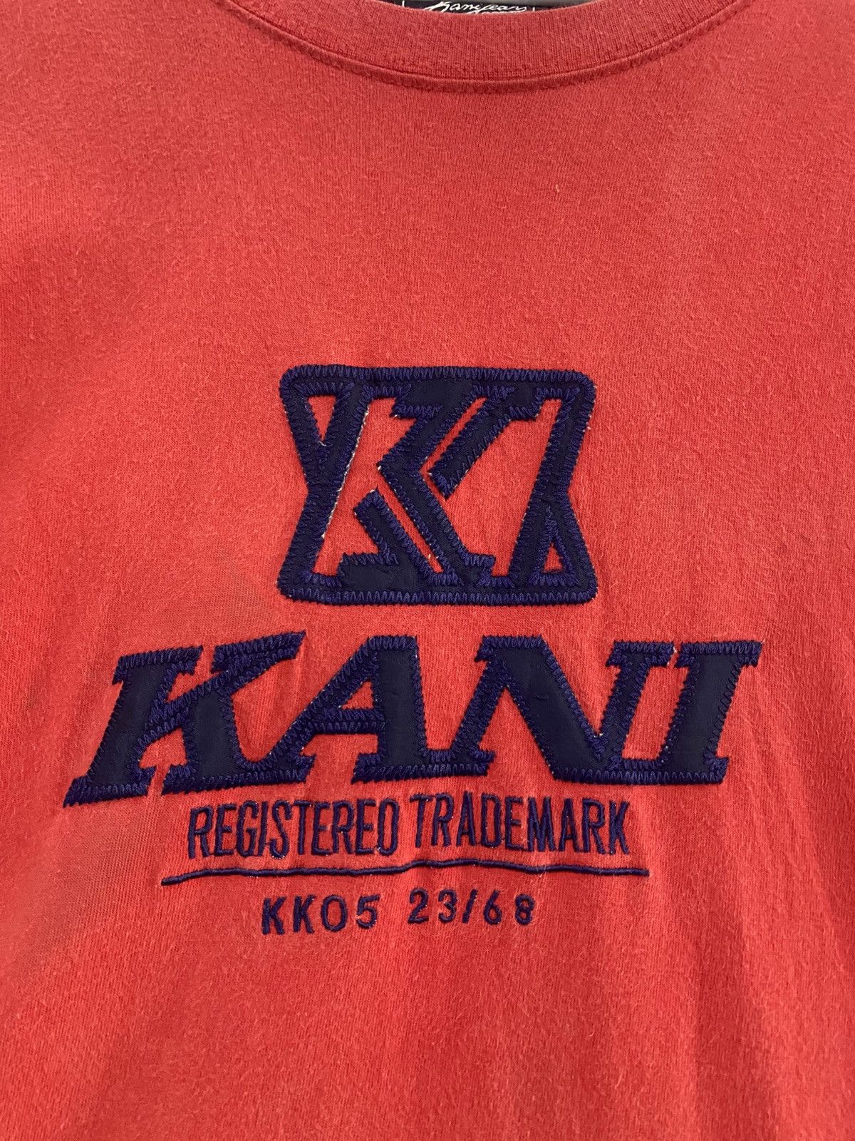 Karl Kani Karl Kani Short Sleeve Embroidery Big logo Tshirts Size US L / EU 52-54 / 3 - 6 Thumbnail