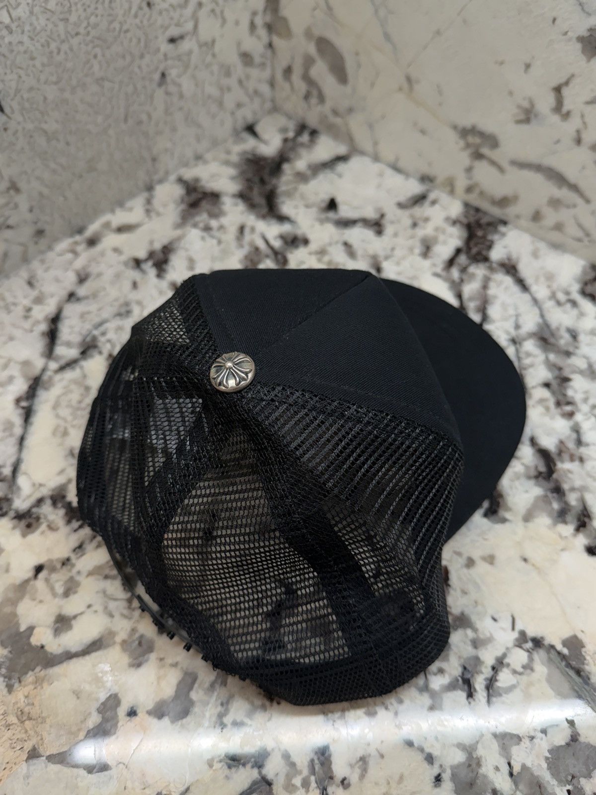Chrome Hearts Chrome Hearts Black White Cemetery Cross Patch Trucker Size ONE SIZE - 5 Thumbnail