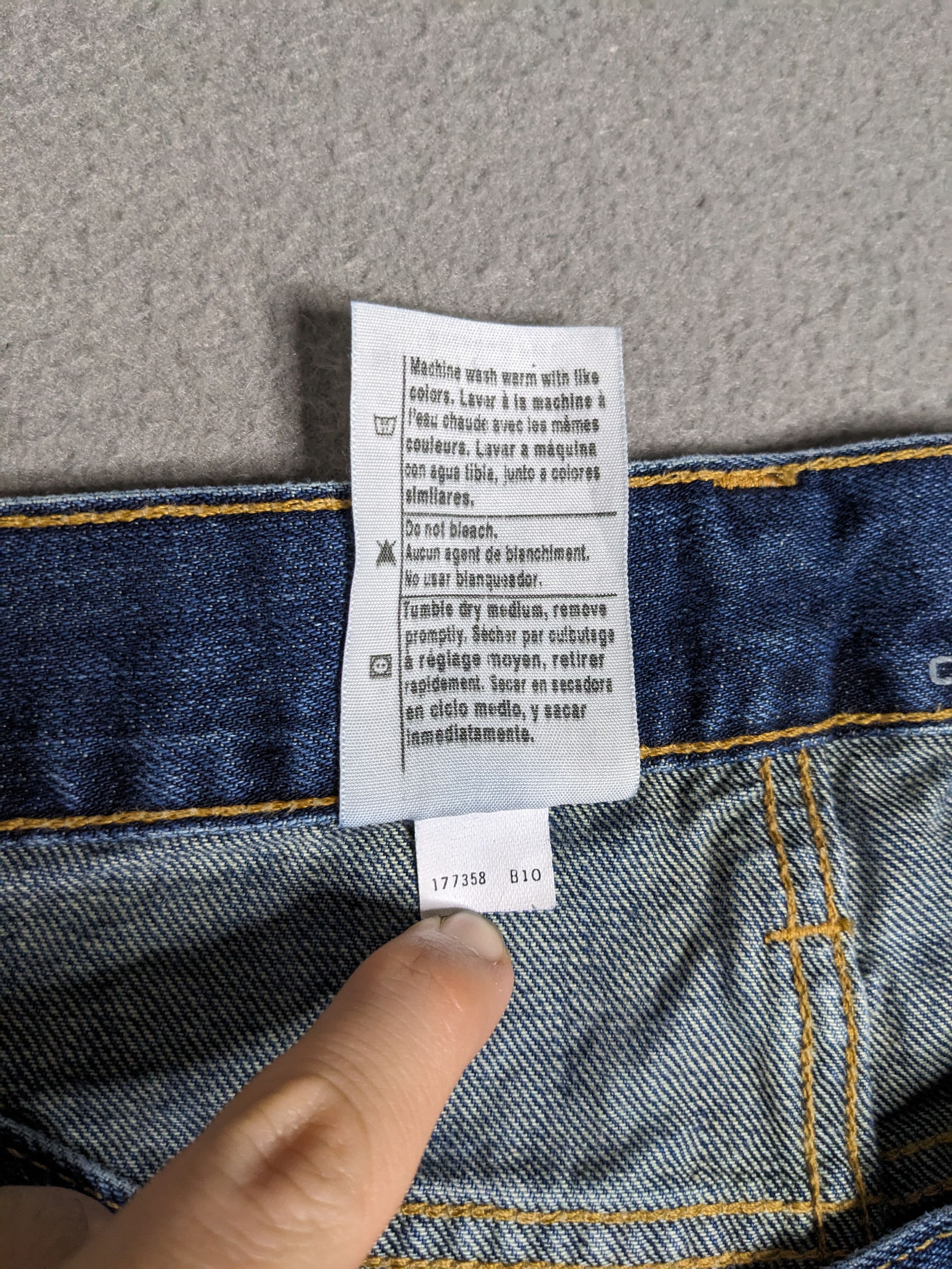 Carhartt Carhartt Relaxed Straight Jeans 38x35 Blue Denim B320 WTB Size US 38 / EU 54 - 11 Thumbnail