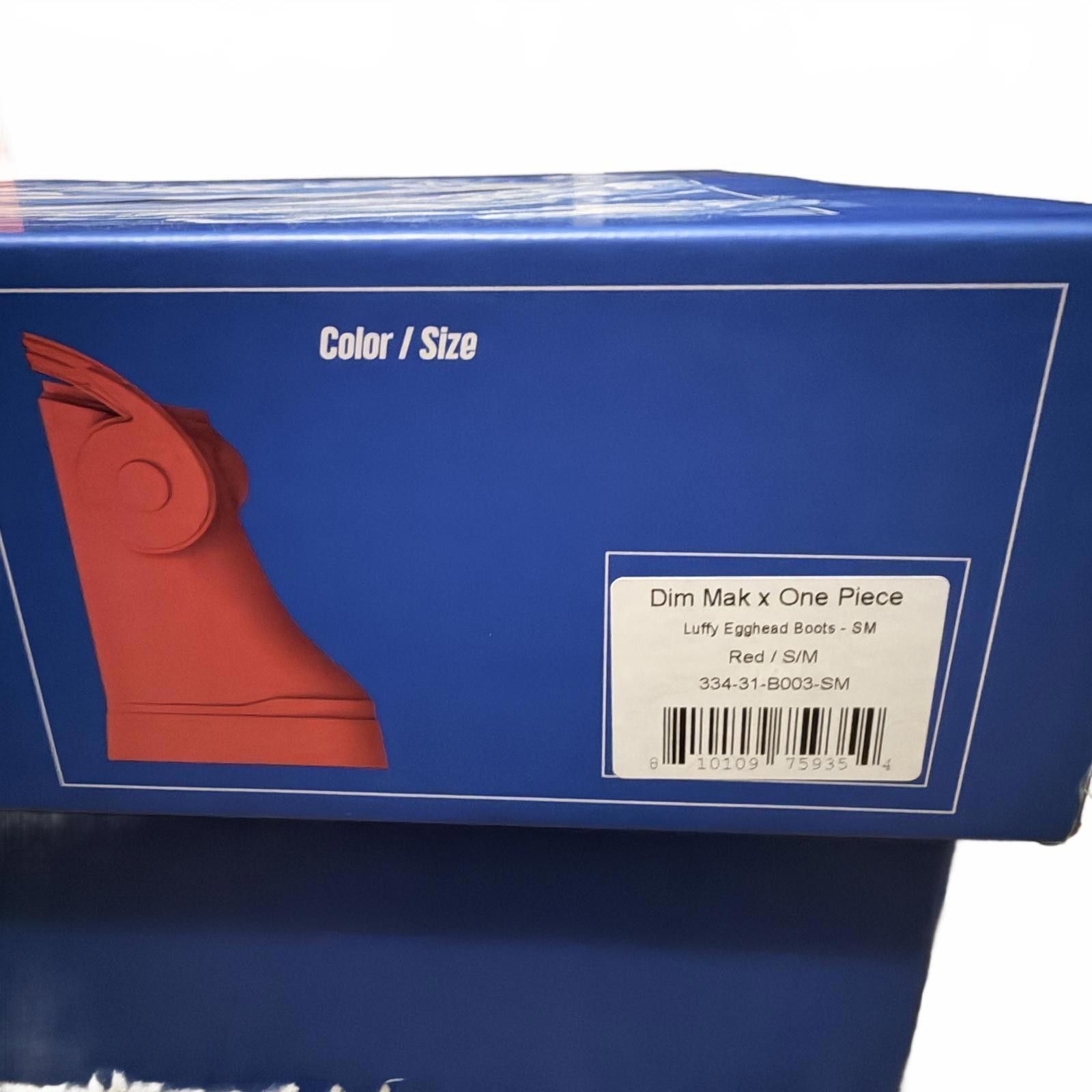 Other Dim Mak x One Piece Luffy Boots From Steve Aoki Size S/M Size US 8 / EU 41 - 3 Thumbnail