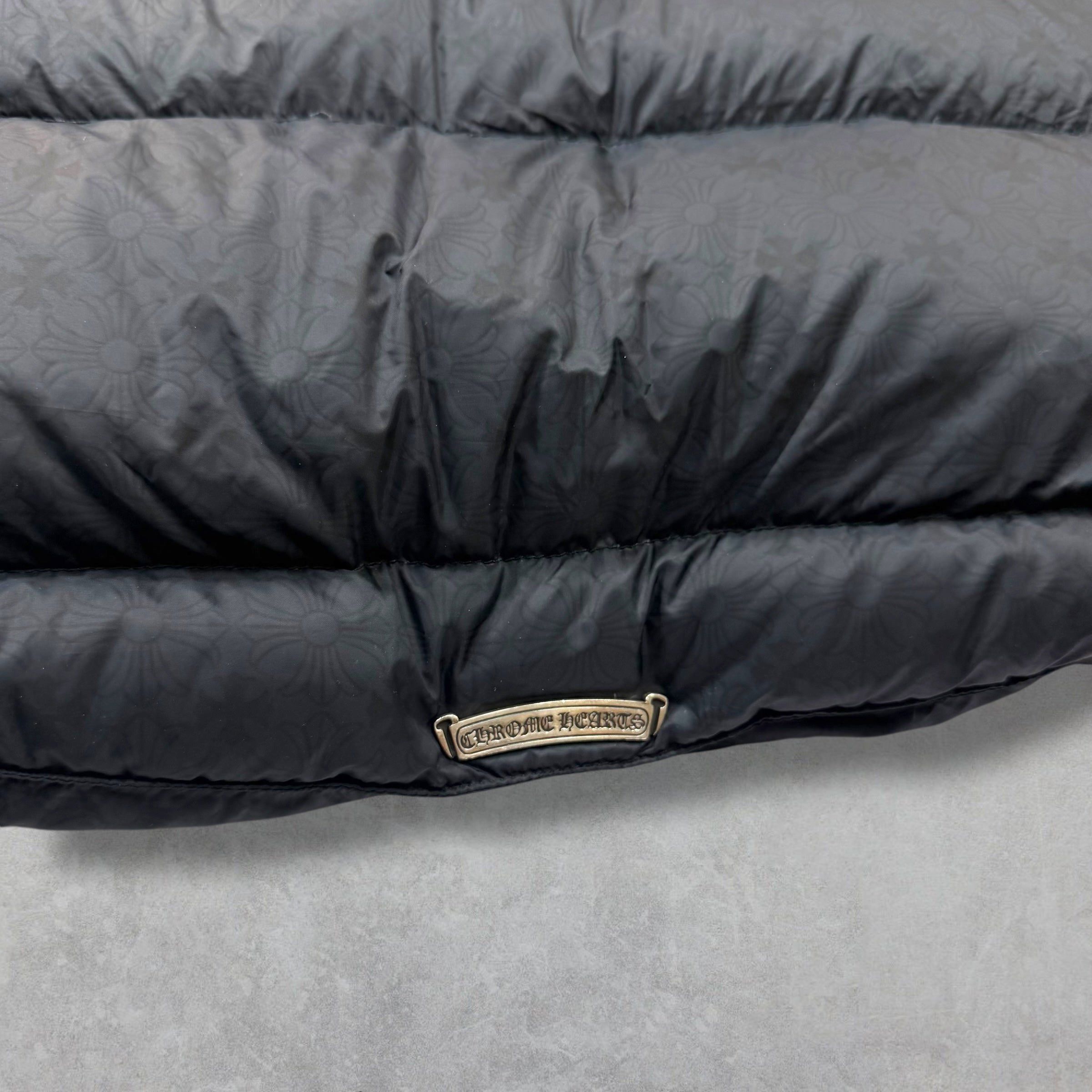 Chrome Hearts Chrome Hearts Black Monogram Puffer Down Jacket XL Size US XL / EU 56 / 4 - 5 Thumbnail