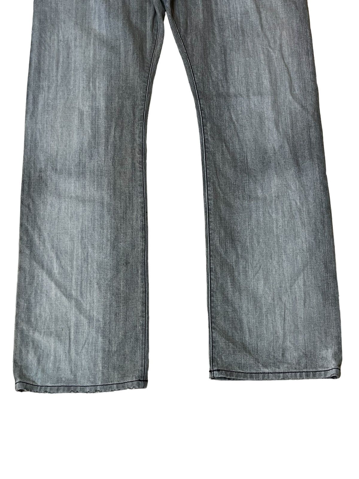 Robins Jeans SICK🔥VINTAGE ROBIN’S JEAN GREY LOWRISE STRAIGHT CUT JEANS Size US 44 / EU 60 - 3 Thumbnail