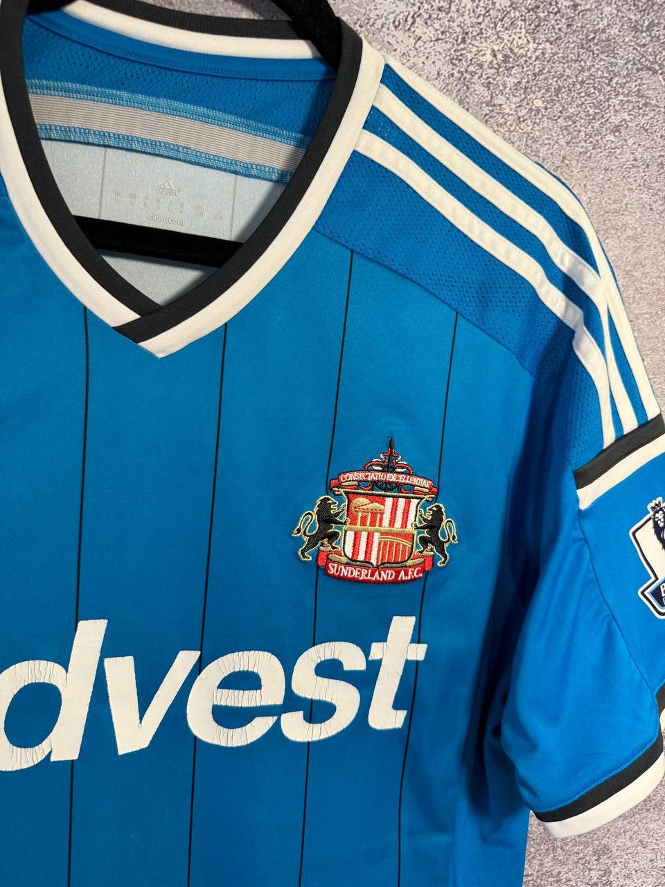Adidas Vintage Sunderland 2014/15 Adidas Soccer Jersey Size US L / EU 52-54 / 3 - 10 Thumbnail