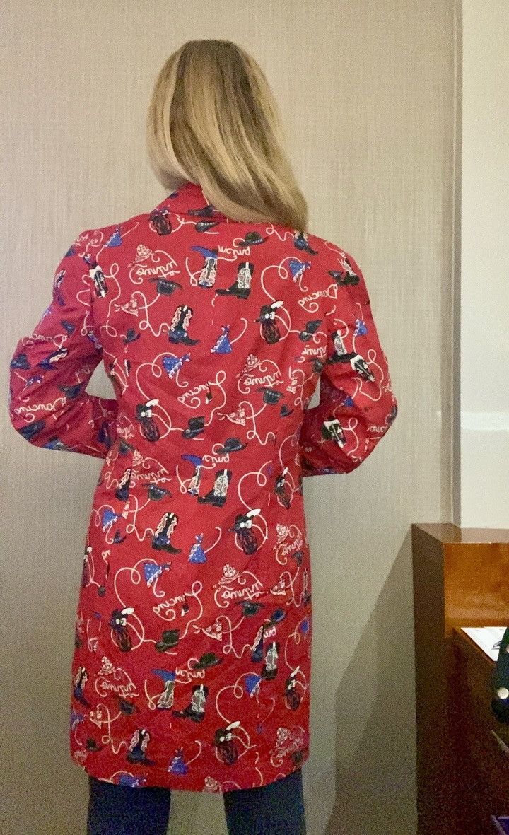Other Western Printed Sparkle Red Coat Size M / US 6-8 / IT 42-44 - 5 Thumbnail