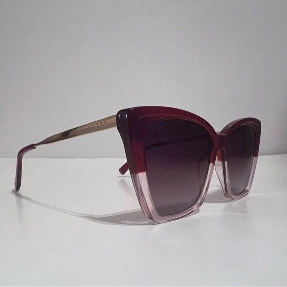 Other Diff Becky ll VC-BG30 red ombre gold metallic sunglasses bur Size ONE SIZE - 2 Thumbnail