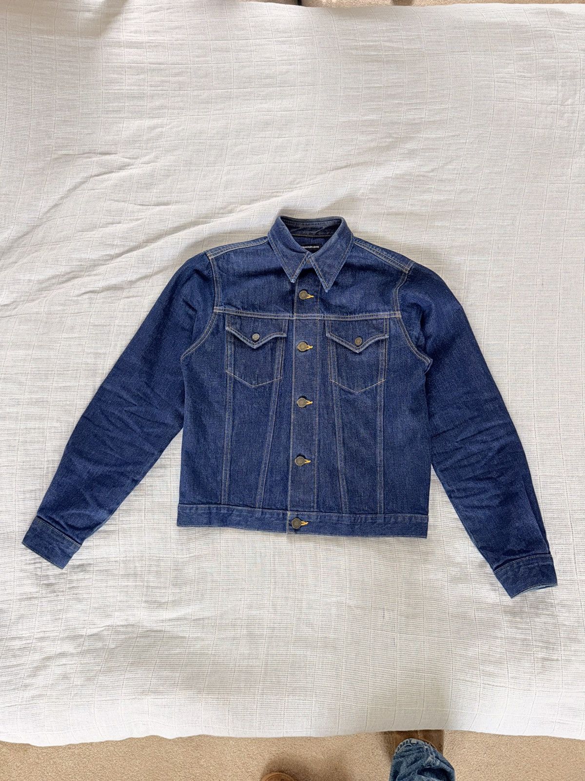 Raf Simons Calvin Klein Raf Simons Andy Warhol denim blue jacket Size US M / EU 48-50 / 2 - 3 Thumbnail