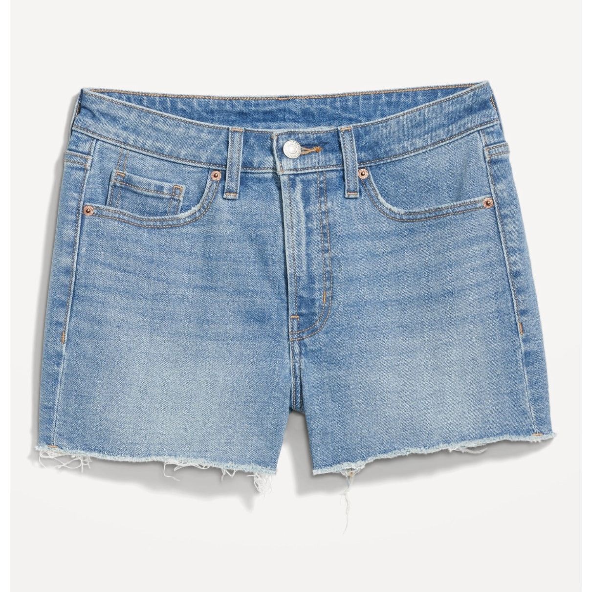 Old Navy Old Navy OG Dana Straight 3" Ins Jean Cut Off Shorts 6 NWT Size 38" / US 16 / IT 52 - 2 Thumbnail