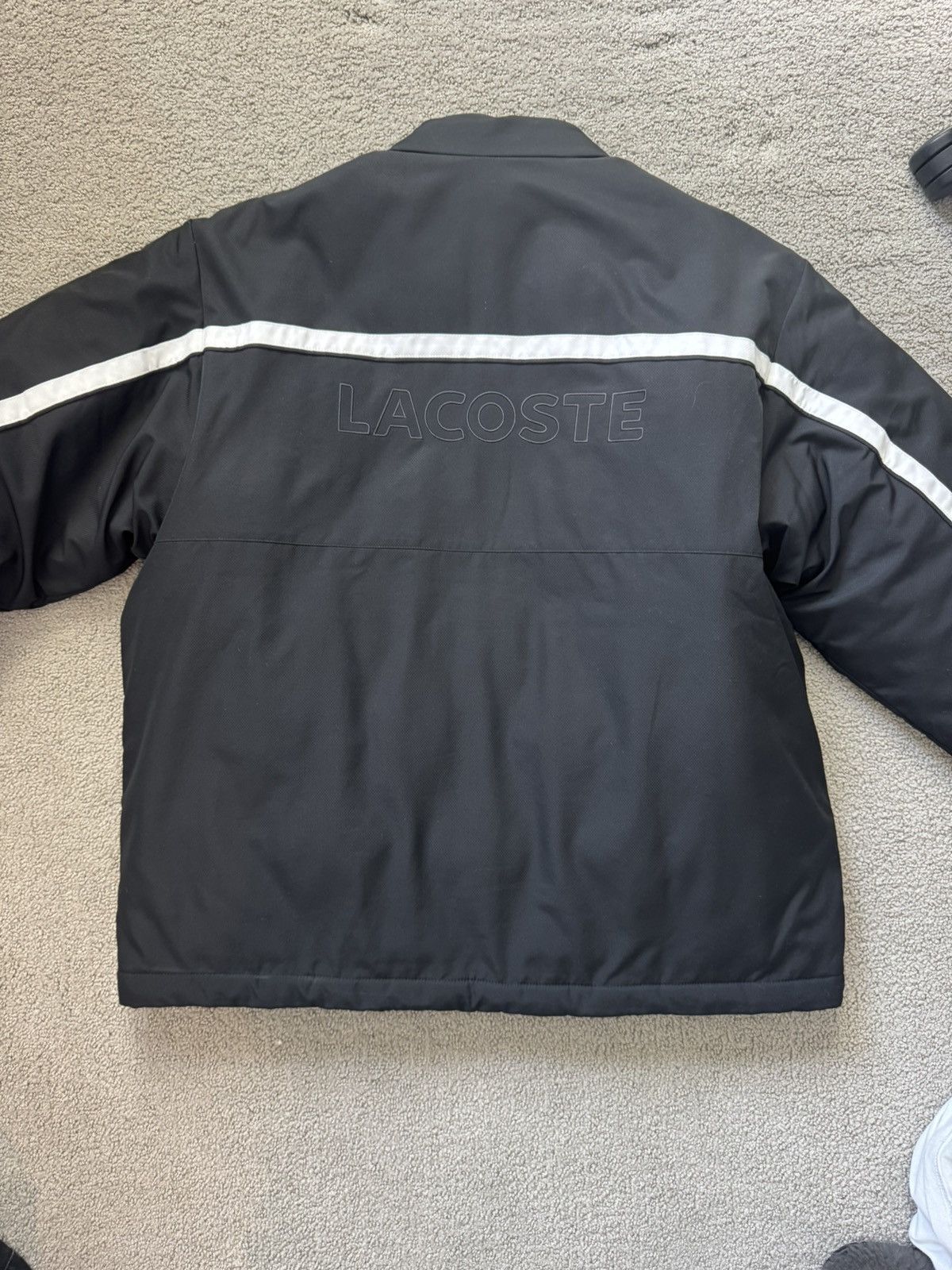 Lacoste × Supreme Supreme LACOSTE Puffy Half Zip Pullover Size US L / EU 52-54 / 3 - 2 Thumbnail